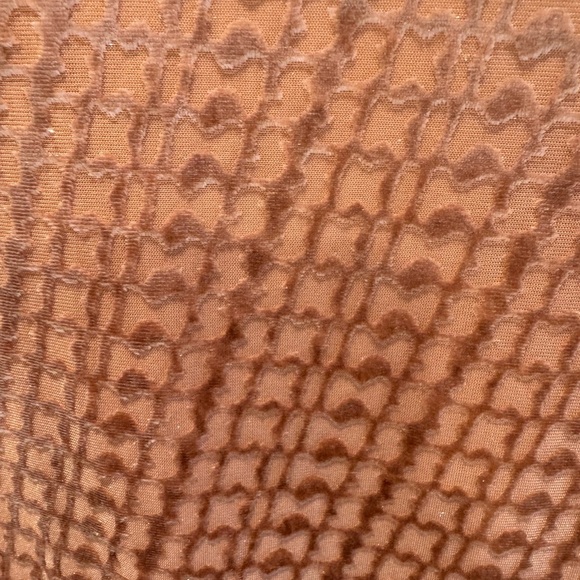 SKIMS VELVET CATSUIT JUMPSUIT  WITH STIRRUPS IN SIENNA Size S Brand New - Picture 5 of 6